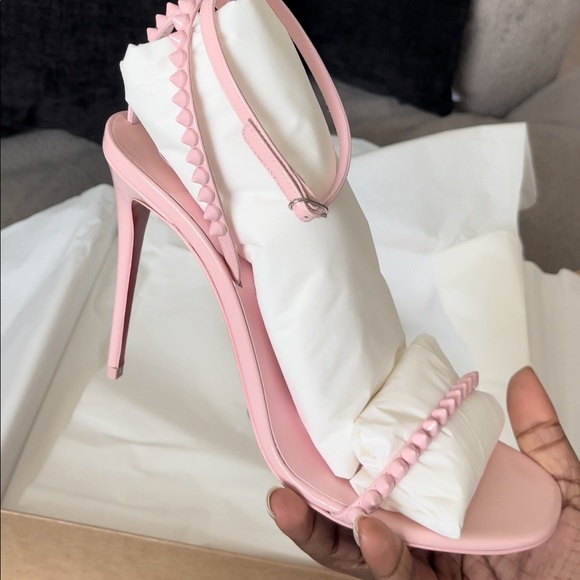 SO ME Louboutin 100mm in soft pink - Picture 3 of 8